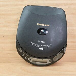 Vintage Panasonic SL-S170 mash Portable CD Player XBS / Tested / Made in Japan